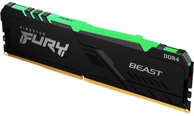 DDR4 Kingston FURY Beast RGB 3600MHz 16GB - KF436C18BBA/16