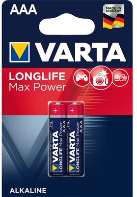 Varta 4703101412 Max Tech AAA alkáli mikro ceruza elem 2db/bliszter