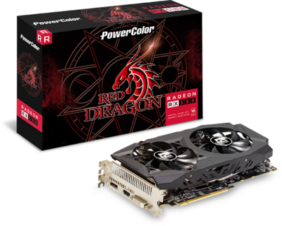 PowerColor RX580 - Red Dragon - AXRX 580 8GBD5 DHDV2/OC