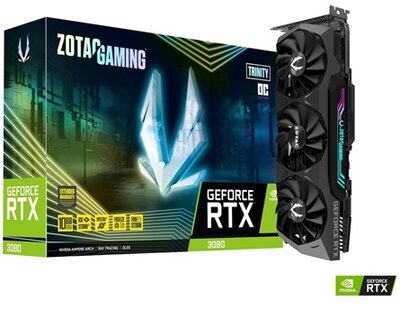 Zotac RTX3080 - Trinity OC LHR - ZT-A30800J-10PLHR