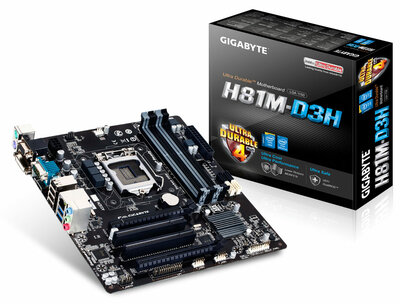 S1150 Gigabyte GA-H81M-D3H