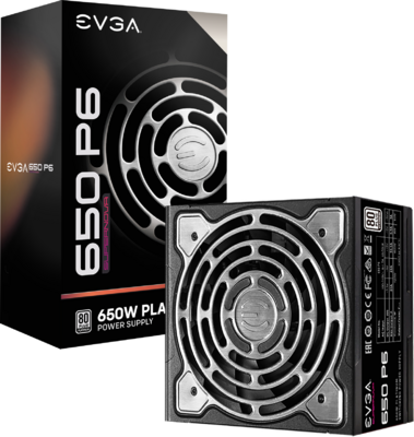 EVGA - SuperNOVA 650 P6 80+ Platinum 650W tápegység - 220-P6-0650-X3