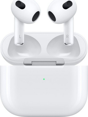 Apple - AirPods3 with MagSafe Charging Case White - MME73