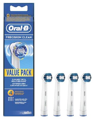 Oral-B EB20-4 Precision Clean Rainbow 4 db-os elektromos fogkefe pótfej szett