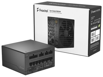 Fractal Design - Ion Gold 550W tápegység - FD-P-IA2G-550-EU