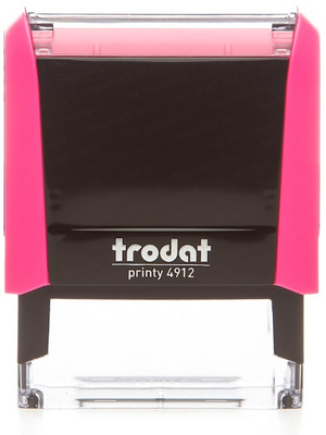 Trodat 4912 Printy 4.0 neon pink bélyegző