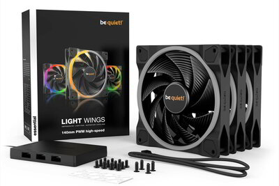 Be Quiet! LIGHT WINGS 140MM PWM HIGH-SPEED TRIPLE-SET