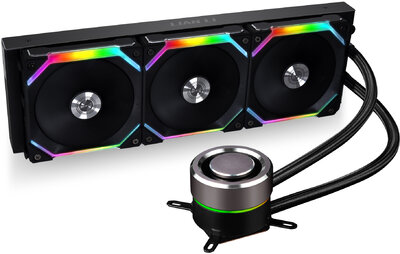 Processzor hűtő AIO Lian Li GALAHAD 360 SL RGB 36cm Fekete