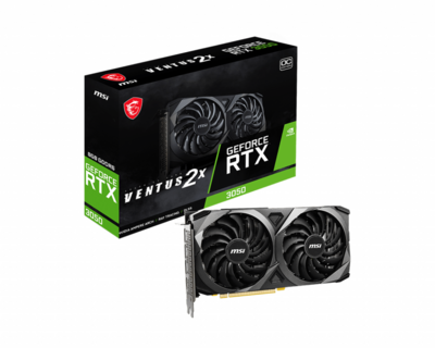 MSI RTX3050 - VENTUS 2X 8G OC
