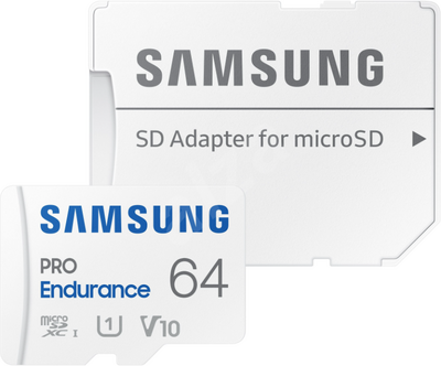 Samsung - PRO Endurance microSDXC 64GB + adapter - MB-MJ64KA/EU