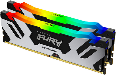 DDR5 KINGSTON FURY RENEGADE RGB 6000MHz (Intel XMP) 32GB - KF560C32RSAK2-32 (KIT 2DB)