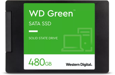 WESTERN DIGITAL - GREEN SERIES 480GB - WDS480G3G0A