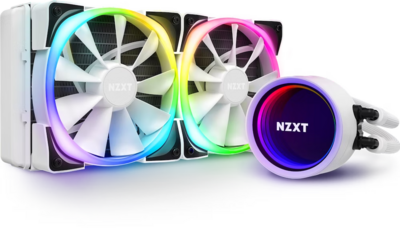 NZXT - Kraken X53 RGB AIO CPU vízhűtés - Fehér - RL-KRX53-RW