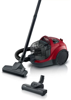 Bosch BGC21X350 Serie 4 vörös porzsák nélküli porszívó