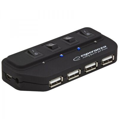 Esperanza - EA127 4-portos USB HUB 2.0