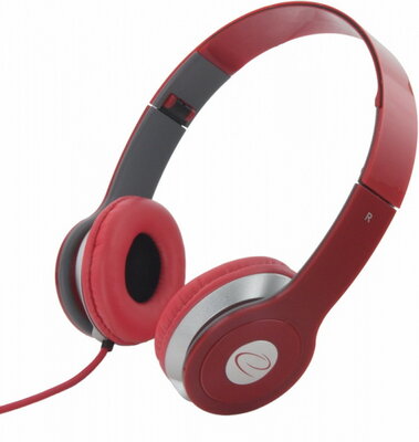 Esperanza - EH145R Techno sztereó fejhallgató, piros