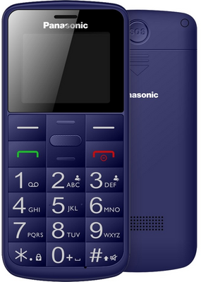 Panasonic KX-TU110EXC 1,77" Dual SIM kék mobiltelefon