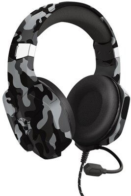 Trust - GXT 323K Carus fekete terepszínű gamer headset - 24320
