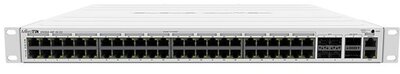 MikroTik - CRS354-48P-4S+2Q+RM 48port GbE PoE LAN 4x10G SFP+ port 2x40G QSFP+ port Cloud Router PoE Switch