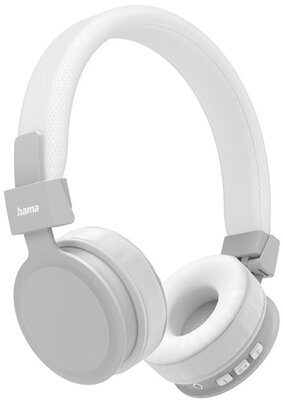 Hama - "FREEDOM LIT" Bluetooth fehér fejhallgató - 184085