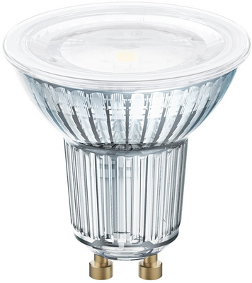 Osram Star PAR16 üveg ház/4,3W/350lm/2700K/GU10/230V/120fok/81lm/W LED spot izzó