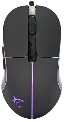 White Shark WARLOCK GM-5010 7D 6400 dpi RGB fekete gamer egér