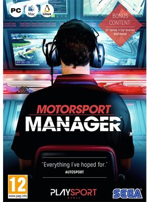 Motorsport Manager PC játékszoftver
