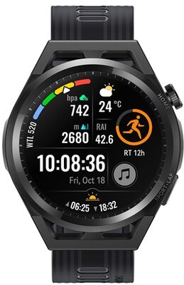 Huawei Watch GT Runner (46mm) szilikon pántos fekete okosóra