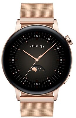 Huawei Watch GT 3 (42mm) fém pántos arany okosóra