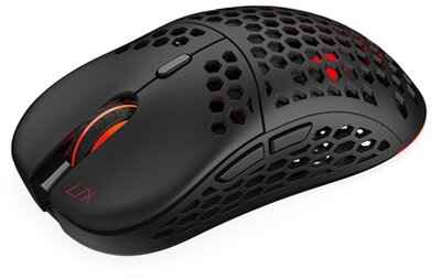 SPC Gear - LIX Wireless fekete vezeték nélküli gamer egér - SPG152