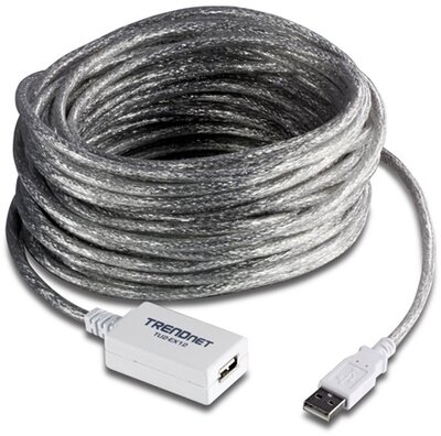 TRENDnet - USB A M/F 12m aktív hosszabbító - TU2-EX12