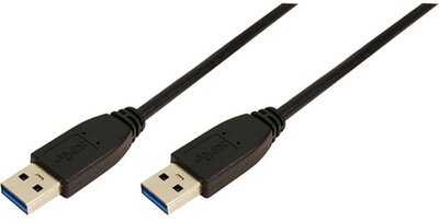 LogiLink - USB 3.0 A M/M adatkábel 2m - CU0039