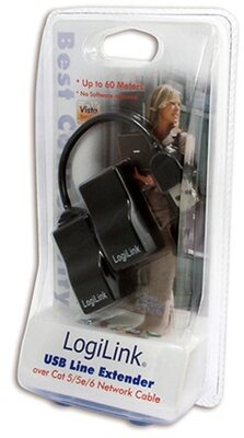 LogiLink - USB A M/F extender 60m Cat.5e - UA0021D