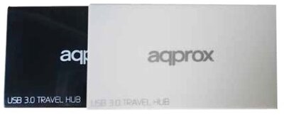 APPROX APPHT5B 4 portos USB3.0 Smart Adapter Fekete