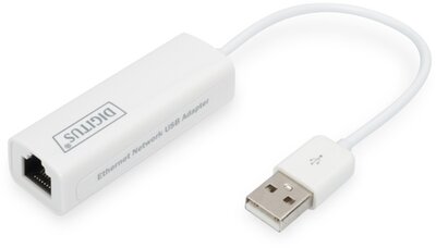 DIGITUS vezetékes USB 2.0 Ethernet Adapter - DN-10050-1