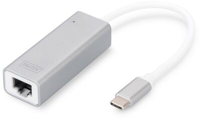 DIGITUS vezetékes USB Type-C Gigabit Ethernet Adapter - DN-3024