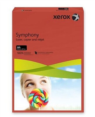 Xerox Symphony A4 160g intenzív vörös másolópapír