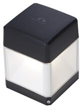 Fumagalli ELISA WALL LED 10W GX53 fekete kültéri falilámpa