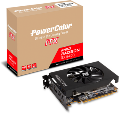 PowerColor RX6400 - AXRX 6400 4GBD6-DH