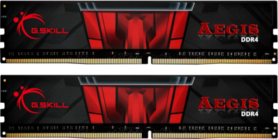 DDR4 G.SKILL Aegis 2400MHz 32GB - F4-2400C17D-32GIS (KIT 2DB)