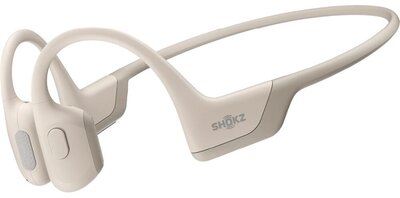 Shokz OpenRun Pro Premium csontvezetéses Bluetooth bézs Open-Ear sport fülhallgató - S810BG