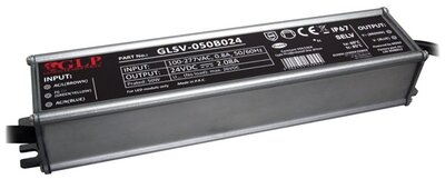 GLP GLSV-050B024 24V/2.1A 50W IP67 LED tápegység