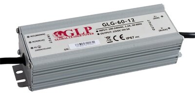 GLP GLG-60-12 60W 12V 5A IP65 PFC szűrős LED tápegység