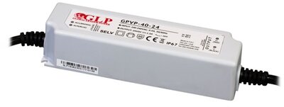 GLP GPVP-40-24 40W 24V 1.7A IP67 LED tápegység