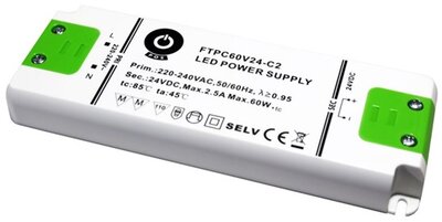 POS POWER FTPC60V24-C2 24V/2.5A 60W IP20 LED tápegység