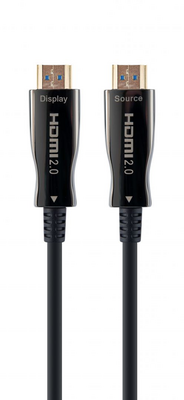 Gembird CCBP-HDMI-AOC-80M-02 Active Optical AOC High speed HDMI cable with Ethernet AOC Premium Series 80m Black