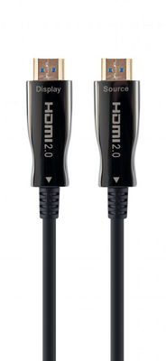 Gembird CCBP-HDMI-AOC-30M-02 Active Optical AOC High speed HDMI cable with Ethernet AOC Premium Series 30m Black