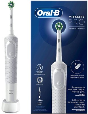 Oral-B D103 Vitality fehér elektromos fogkefe