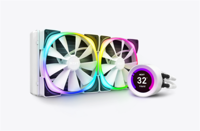 NZXT - Kraken Z63 RGB 280mm - Fehér - RL-KRZ63-RW