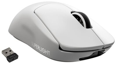 Logitech PRO X Superlight fehér vezeték nélküli egér - 910-005942